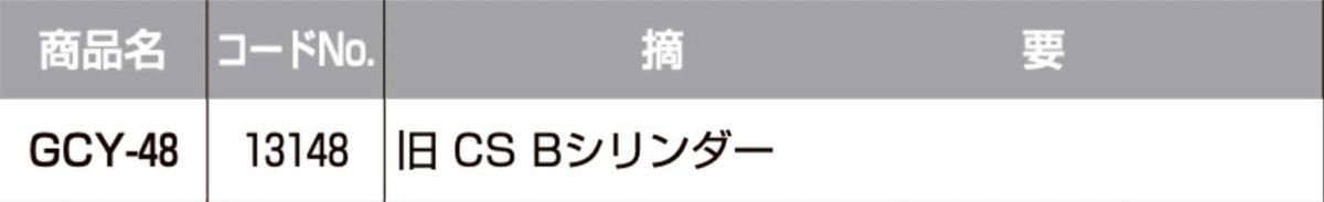 画像2: GOAL 【ゴール】 取替シリンダー  [GOAL-GCY-48] Kシリーズ　 (2)