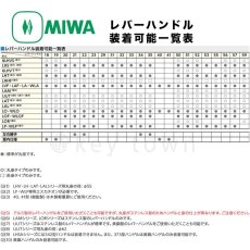 画像6: MIWA 【美和ロック】 ハンドル  [MIWA-20] 交換用 アルミ合金製 (6)