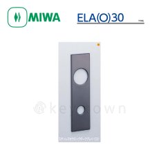 画像1: MIWA 【美和ロック】 エスカチオン  [MIWA-ELA-30] 交換用 化粧板 エスカッション ステンレス製 黄銅製 (1)