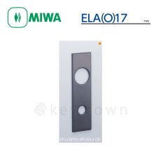 画像1: MIWA 【美和ロック】 エスカチオン  [MIWA-ELA-17] 交換用 化粧板 エスカッション ステンレス製 黄銅製 (1)