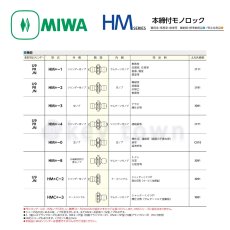 画像3: MIWA 【美和ロック】 本締付モノロック  [MIWA-HM] U9HMU-1型 (3)