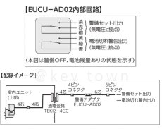画像2: MIWA 【美和ロック】警備アダプタ  [MIWA-EUCU-AD02] EUCU-AD02型  (2)