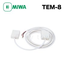 画像1: MIWA 【美和ロック】面付型通電金具 [MIWA-TEM-8] TEM-8型　 (1)