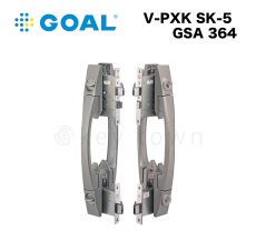 画像1: GOAL 【ゴール】プッシュプル錠[GOALV-PXK SK-5  GSA]V-PXK SK-5  GSA 364(R) ツーロック　納期約2~5週間 (1)