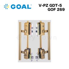 画像1: GOAL 【ゴール】プッシュプル錠[GOALV-PZ GDT-5  GOF]V-PZ GDT-5  GOF 269 TME(R) ツーロック　標準デッド　納期約2~5週間 (1)