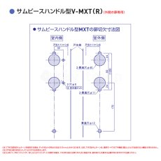 画像8: GOAL 【ゴール】面付箱錠[GOAL-MX]V-MXL NU11 (8)