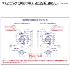 画像9: GOAL 【ゴール】非常錠[GOAL-ASH]V-ASH-6  ケースロックASH (9)