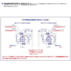 画像6: GOAL 【ゴール】非常錠[GOAL-HNLH]V-HNLH-6  本締錠型自動施錠錠 価格問い合わせ商品 (6)