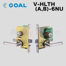 画像1: GOAL 【ゴール】非常錠[GOAL-HLTH]V-HLTH-6NU  レバーハンドル型自動施錠錠 (1)