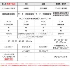 画像3: GOAL 【ゴール】非常錠[GOAL-CMR]CMR 非サムターン用のカバー式常解錠装置付 グレモン錠 (3)