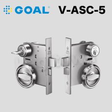 画像1: GOAL 【ゴール】ケースハンドル錠[GOAL-ASC]V-ASC-5 片面ケースハンドル錠 (1)