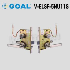 画像1: GOAL 【ゴール】レバーハンドル型瞬時通電施解錠型[GOAL-ELSF]V-ELSF-5NU11S  (1)