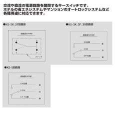 画像2: GOAL 【ゴール】キースイッチ[GOAL-KS]KS-5（直流電源用） (2)