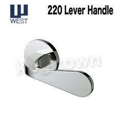 画像1: WEST 【ウエスト】レバーハンドル[WEST-220]Agaho brass 220 Lever Handle (1)