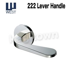 画像1: WEST 【ウエスト】レバーハンドル[WEST-222]Agaho brass 222 Lever Handle (1)