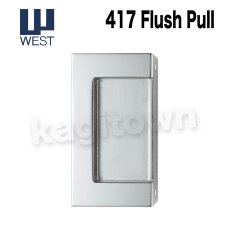 画像1: WEST 【ウエスト】戸引手[WEST-417]Agaho pull 417 Flush Pull  (1)