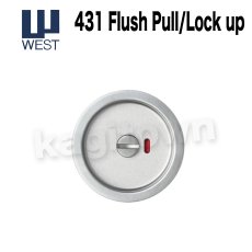 画像1: WEST 【ウエスト】戸引手/間仕切錠[WEST-431]Agaho pull 431 Flush Pull/Lock up  (1)