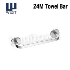 画像1: WEST 【ウエスト】タオルバー[WEST-24M]gg 24M Towel Bar (1)