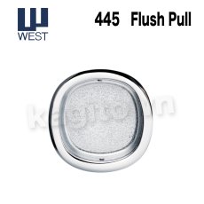 画像1: WEST 【ウエスト】戸引手[WEST-445]3rdwarm 445 Flush Pull (1)