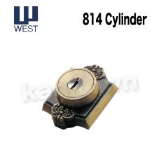 画像1: WEST 【ウエスト】本締錠[WEST-EntranceDoor814 Cylinder]814 Cylinder (1)