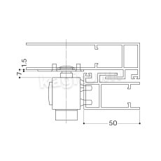 画像2: WEST 【ウエスト】外部締錠[WEST-General Products 553 Other locks]553 Other locks (2)