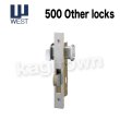 【akon】WESTシリンダー錠 QL900012 WEST 【ウエスト】シリンダー錠[WEST-General Products 500
