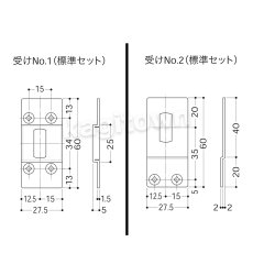 画像4: WEST 【ウエスト】外部締錠[WEST-General Products 553 Other locks]553 Other locks (4)