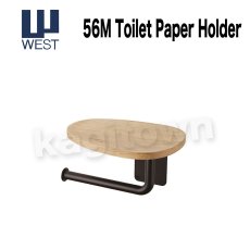 画像1: WEST 【ウエスト】トイレットペーパーホルダー[WEST-sasso 56M Toilet Paper Holder]56M Toilet Paper Holder (1)