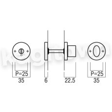 画像2: UNION【ユニオン】PRE-W173-01[錠前] (2)