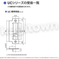 画像8: GOAL 【ゴール】アルミサッシ取替錠[GOAL-UC]取替錠　バックセット100mm (8)