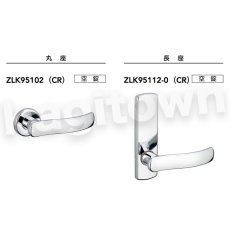 画像2: MIWA 【美和ロック】 ZLK95102 交換 取替え  屋内/室内専用 LeverHandles951 レバーハンドル 長座 空錠 間仕切錠 表示錠 (2)