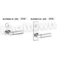 画像4: MIWA 【美和ロック】 ZLK96001 交換 取替え  屋内/室内専用 LeverHandles960 レバーハンドル 長座 空錠 間仕切錠 表示錠 (4)