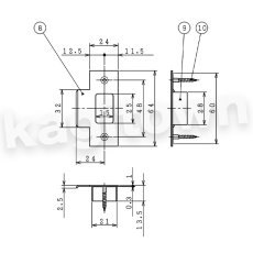 画像9: 川口技研【GIKEN】TKレバー [DT1-1M]空錠 取付 交換 (9)