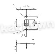 画像7: 川口技研【GIKEN】ホームシリーズ [DA-2]ホーム戸襖錠 片ノブ 取付 交換 (7)