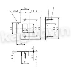 画像9: 川口技研【GIKEN】ホームレバーシリーズ [HL-3N/HL-3CB]戸襖錠 レバー 取付 交換 (9)