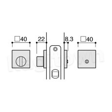 画像2: KAWAJUN【カワジュン】LJ間仕切器2Eセット[KLJ-2E-C] LJケースロック専用 取付 交換 (2)