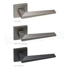 画像2: KAWAJUN【カワジュン】1-GZT-057-LJ-8[レバーハンドル GY]河淳 取付 交換 新築 リフォーム (2)