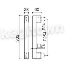 画像2: KAWAJUN【カワジュン】KH-70-XP1[手すり]河淳 取付 交換 リフォーム DYI (2)