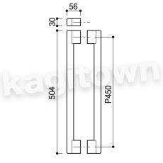 画像3: KAWAJUN【カワジュン】DH-772-LC[引戸ハンドル DH-772]河淳 取付 交換 リフォーム DYI (3)