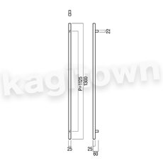 画像2: UNION【ユニオン】G620-01-090-L1300[ドアハンドル] 押し棒（内外）取付 交換 (2)