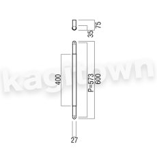 画像2: UNION【ユニオン】G7055-59-102[ドアハンドル] 押し棒（内外）取付 交換 DIY (2)