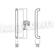 画像2: UNION【ユニオン】G7056-01-001-L457[ドアハンドル] 押し棒（内外）取付 交換 DIY (2)