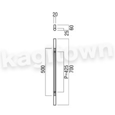 画像2: UNION【ユニオン】G7110-26-108[ドアハンドル] 押し棒（内外）取付 交換 DIY (2)