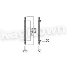 画像2: UNION【ユニオン】G811-15-001-L600[ドアハンドル] 押し棒（内外）取付 交換 DIY (2)