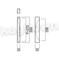 画像2: UNION【ユニオン】H1151-35-132[ドアハンドル] 押し棒（内外）取付 交換 DIY (2)