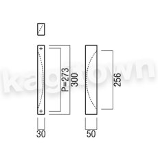 画像2: UNION【ユニオン】H1151-35-703[ドアハンドル] 押し棒（内外）取付 交換 DIY (2)