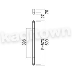 画像2: UNION【ユニオン】H7915-84-077[ドアハンドル] 押し棒（内外）取付 交換 DIY (2)
