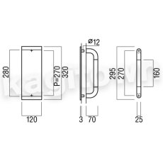 画像2: UNION【ユニオン】H5262-01-099[ドアハンドル] 押し棒（内外）取付 交換 DIY (2)