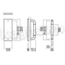 画像2: UNION【ユニオン】H5403-36-077[ドアハンドル] 押し棒（内外）取付 交換 DIY (2)