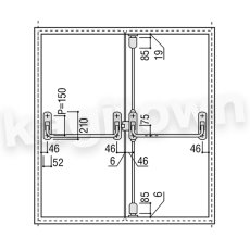 画像2: UNION【ユニオン】PH777-30W[ドアハンドル] 押し棒（内外）取付 交換 DIY (2)